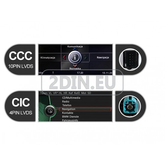 BMW E70 E71 CCC - МУЛТИМЕДИЯ / Навигация CPU:8-Core, RAM:4Gb, ROM:64Gb  android 16